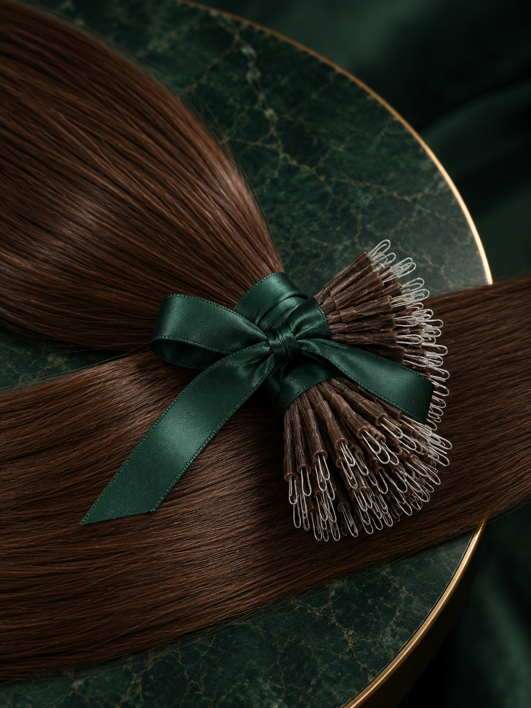 Invisible nano tip bead hair extensions - The Mermaid Hair Collective